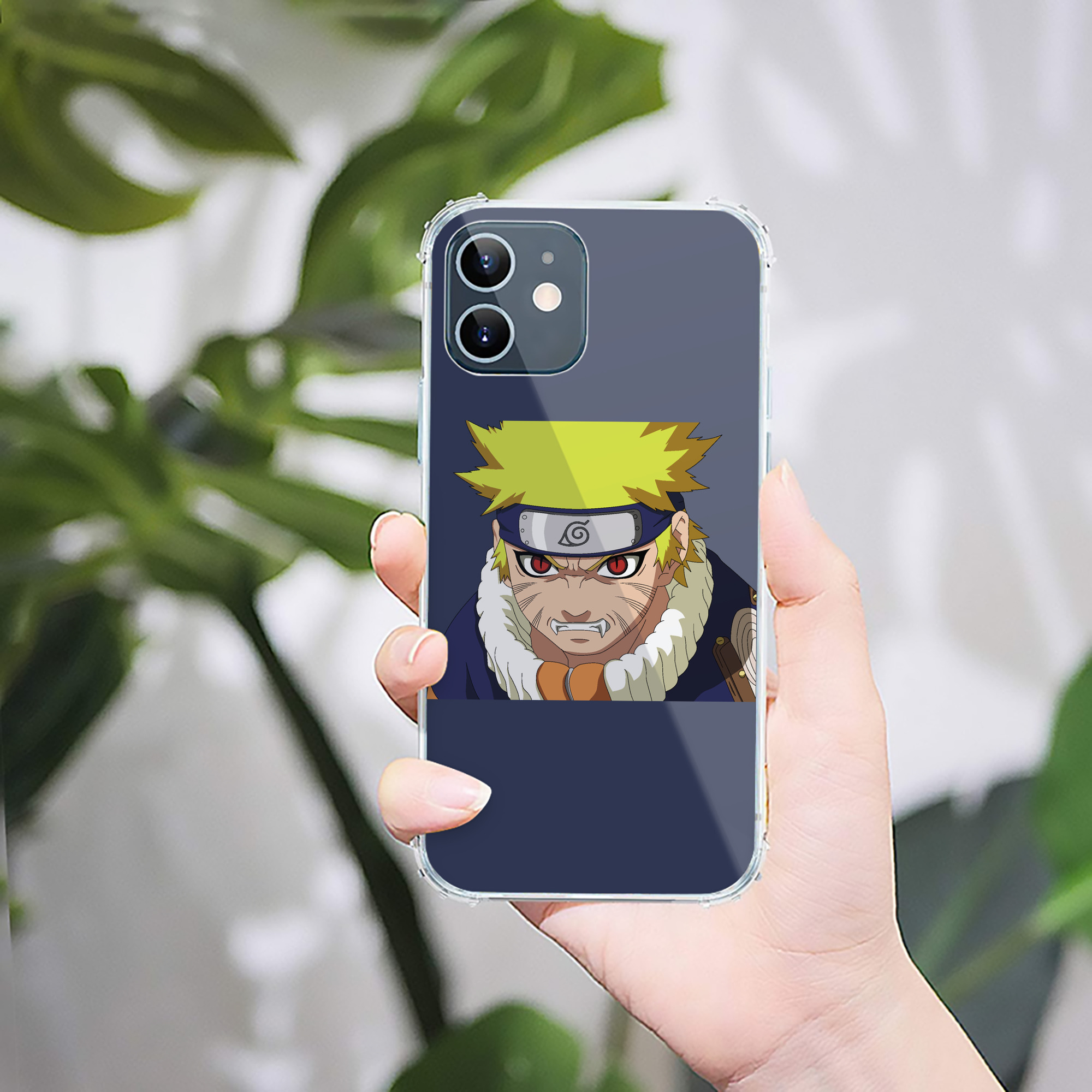 （画像用） NARUTO -ナルト- うずまき ナルト Uzumaki Naruto 【iPhone 12シリーズ対応】透明スマホケース（クリアソフトケース）